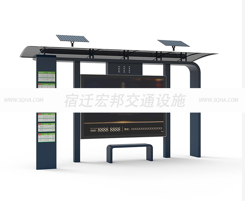 太陽(yáng)能候車亭產(chǎn)品圖片