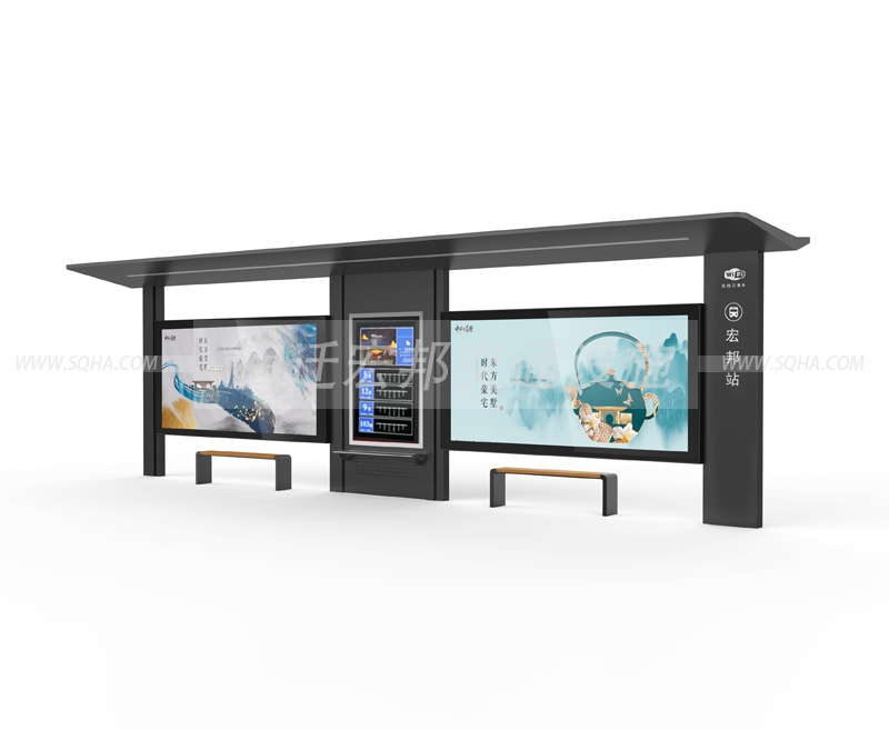 候車亭設(shè)計(jì)制作圖 候車亭設(shè)計(jì)制作圖