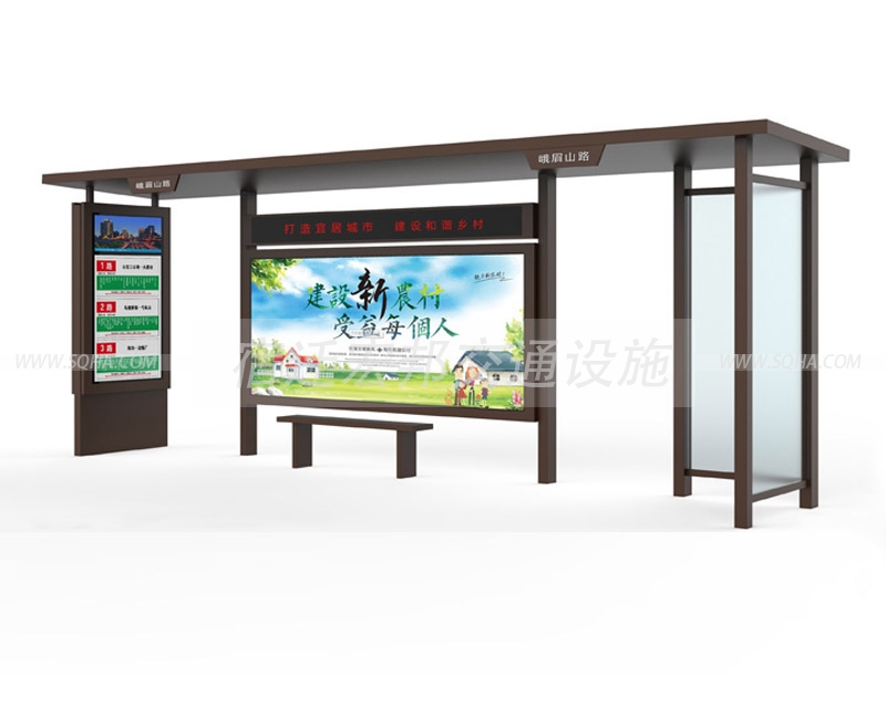 鄉(xiāng)鎮(zhèn)公交候車亭-鄉(xiāng)鎮(zhèn)公交候車亭廠家、制作、價格