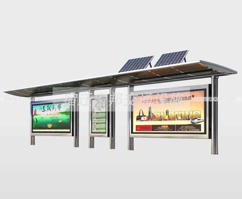 不銹鋼候車亭，地理環(huán)境復雜區(qū)域的最優(yōu)選擇配圖一