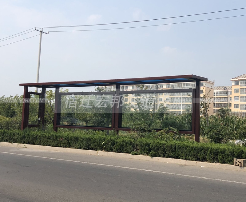 安徽候車亭安裝實例配圖五