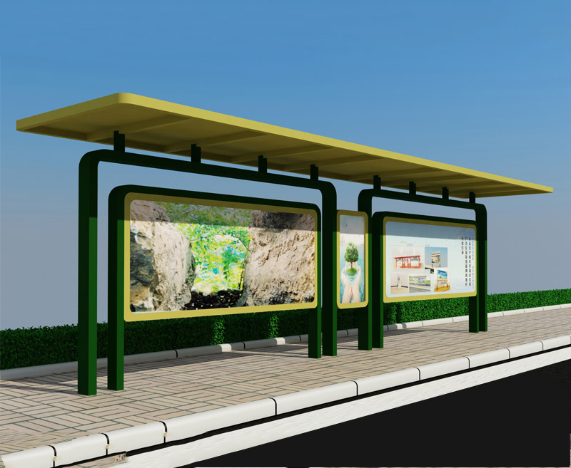 山東公交站臺(tái)候車(chē)亭