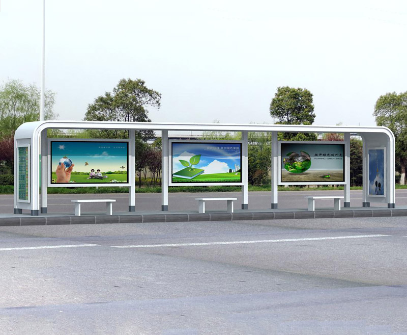 山東公交站臺(tái)候車(chē)亭制作廠家