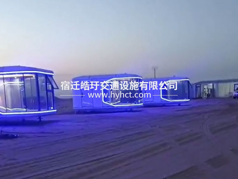 太空艙安裝現(xiàn)場，沙漠酒店，旅游酒店移動式蘋果艙，民宿住宿，戶外住宿，海景房 